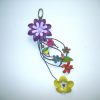 Purple Daisy Handbag Charm
