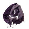 Purple Cotton Scarf
