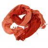 Peach Cotton Scarf