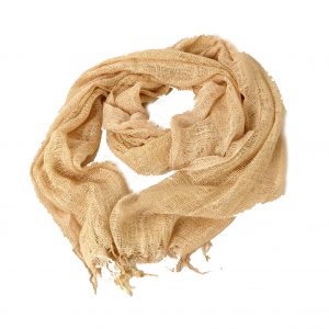 Cream Cotton Scarf