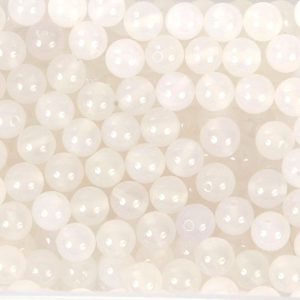 Agate - White 8mm Loose