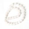 Agate - White 12mm String