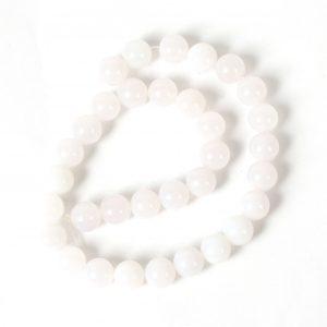 Agate - White 12mm String