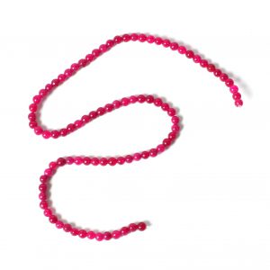 Agate 4mm Deep Pink