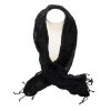 Thai Organic Cotton Scarf - Black