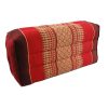 Small Yoga Cushion - Red/Maroon (09)