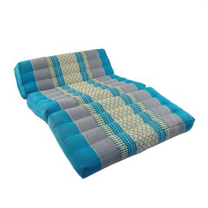Double Fold Meditation Cushion - Blue (DM22)