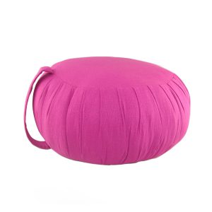 Zafu Cushion with Carrying Handle - Pink