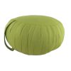 Zafu Cushion with Carrying Handle -Green