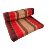 Single Fold Meditation Cushion - Red/Maroon