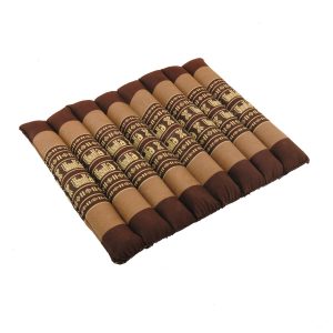 Small Meditation/Yoga Mat - Brown Elephant